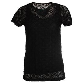 Ralph Lauren, top de renda preto