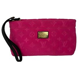 Louis Vuitton Scuba Fuchsia Pochette Wristlet oder Clutch Bag LIMITED EDITION