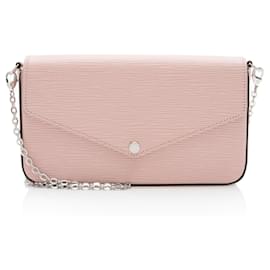 Pochette Felicie in pelle Epi Louis Vuitton