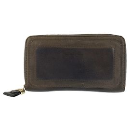 Chloé Chloe Leather Long Wallet