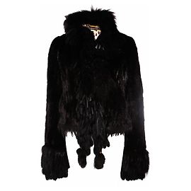 Roberto Cavalli, Abrigo de piel de visón negro