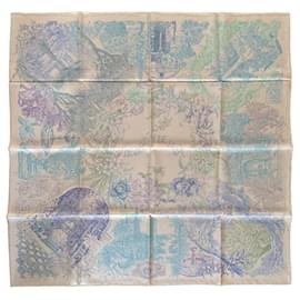 Hermès Le Jardin de Leila Seidentuch 90cm