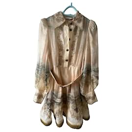 Zimmermann Vestido de seda estampado The Lovestruck