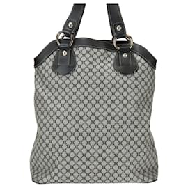 Céline Celine Macadam Canvas Leder Tote Bag
