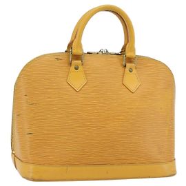 Borsa LOUIS VUITTON Epi Alma Gialla M52149 LV Auth 181229
