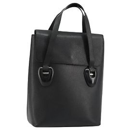 Borsa GUCCI in pelle nera argento 002 123 0452 Auth bs35148