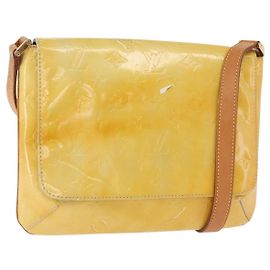 LOUIS VUITTON Monogram Vernis Thompson Street Bag Gris M91008 LV Auth BA12839