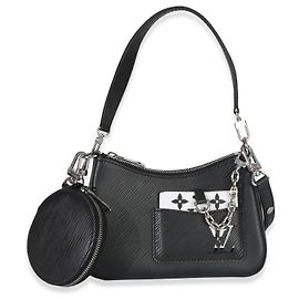 Louis Vuitton Black Epi Monogram Marellini