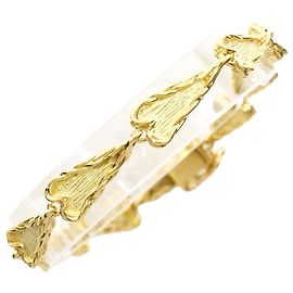 Autre Marque Bracciale con charm in oro giallo 18K