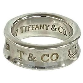 Tiffany & Co Anello Tiffany Narrow Band in argento sterling 925