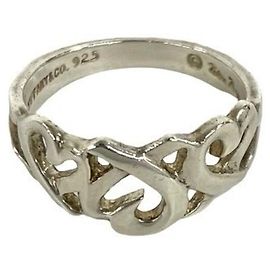 Tiffany & Co Tiffany Triple Loving Heart Ring aus Silber