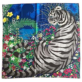 Hermès Foulard "Tyger! Burning Bright in the Forests of the Night"
