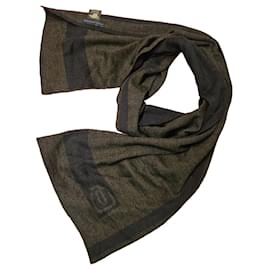 Sciarpa reversibile Piquadro in lana e acrilico - Autre Marque