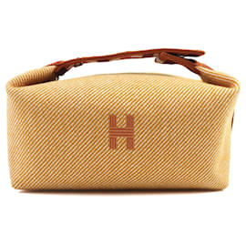 Hermès Hermes Bride a Black PM Kare H logo Wool Handbag