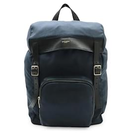 Sac à dos Saint Laurent Paris Hunting Rucksack en toile - Yves Saint Laurent