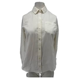 Camisa blanca de algodón SéZane talla 34