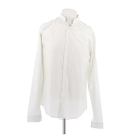 Dior White Striped Cotton Shirt
