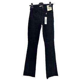 Jeans Ruth de tiro alto recto negros L'Agence