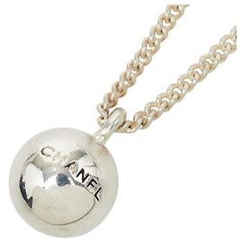 Collana con pendente a sfera Logo Chanel