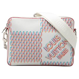 Borsa a tracolla Louis Vuitton Damier Giant Spray Trio
