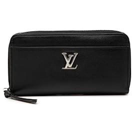 Louis Vuitton Zippy Lockme Round Zipper langer Geldbeutel