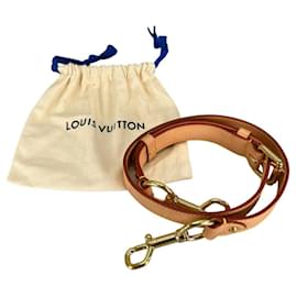 Tracolla in pelle beige Louis Vuitton