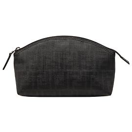 Fendi Black Zucca Coated Canvas Cosmetic Pouch