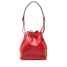Louis Vuitton Petit Noe in pelle Epi rossa
