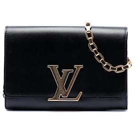 Louis Vuitton Black Louise Chain GM