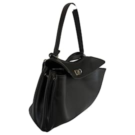Balenciaga Rodeo Small Bolsa de mão em couro preto