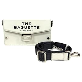 Borsa pochette per telefono Baguette Collaborazione Fendi x Marc Jacobs