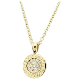 Collana in oro giallo 18K e diamanti Bvlgari - Bulgari