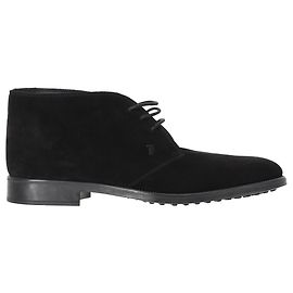 Stivaletti Desert in scamosciato nero Tod's