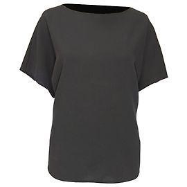 Blusa The Row en lana virgen negra