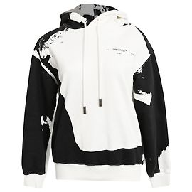 Off White Sudadera con estampado de logo Off-White Primavera-Verano 2020 en algodón multicolor