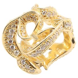 Bottega Veneta Ring in Goldton