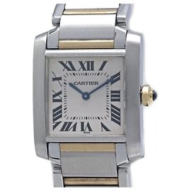 Relógio Cartier Tank Française MM W51006Q4