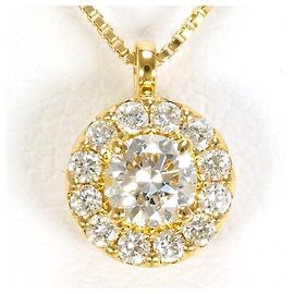 Autre Marque Collana in oro giallo 18K con diamanti