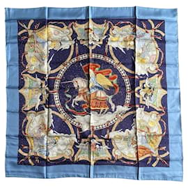 Foulard Hermès Cavaliers des Nuages 90cm
