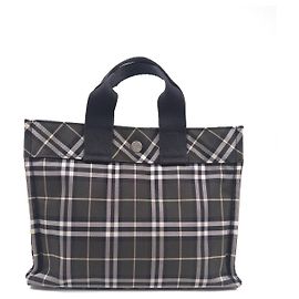 Borsa Tote Burberry Blue Label a quadri
