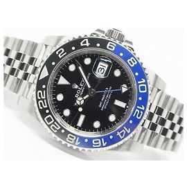 ROLEX GMT MasterII lunetta blu e nero 126710BLNR Bracciale Jubilee '21 acquistato per Uomo