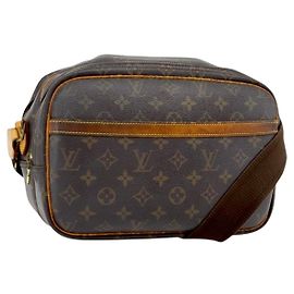 LOUIS VUITTON Sac à épaule Monogram Reporter PM M45254 LV Auth 181510