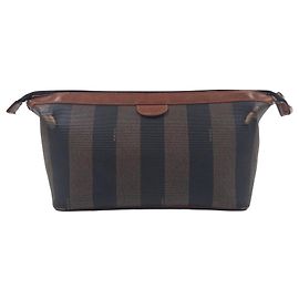 Fendi Zucca Canvas Zip Pouch