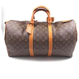 Louis Vuitton Keepall 50 Monogram Canvas Borsa da Viaggio