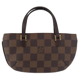 Louis Vuitton Manosque Pochette Damier Ebene GM