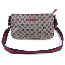 Gucci GG Monogram Canvas Schultertasche
