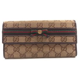 Gucci Portafoglio GG Supreme Canvas