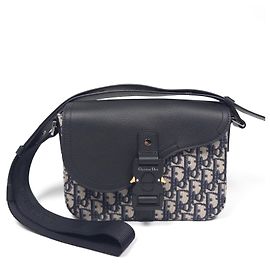 Christian Dior Borsa Small Saddle Messenger Jacquard Dior Oblique