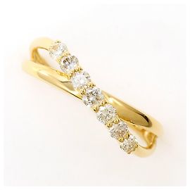 Autre Marque 18K Gelbgold Diamantring