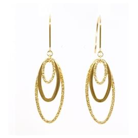 Autre Marque Hängende Ohrringe aus 18K Gelbgold